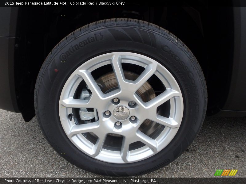 Colorado Red / Black/Ski Grey 2019 Jeep Renegade Latitude 4x4
