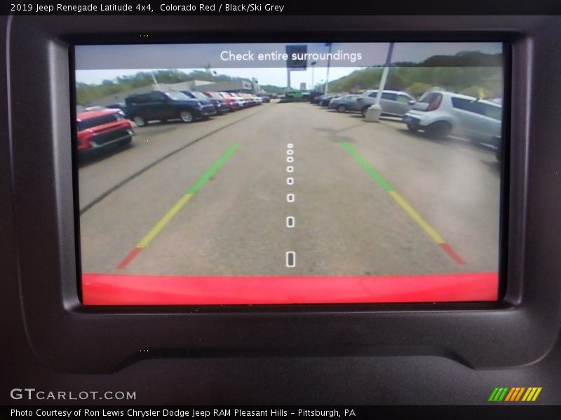 Colorado Red / Black/Ski Grey 2019 Jeep Renegade Latitude 4x4