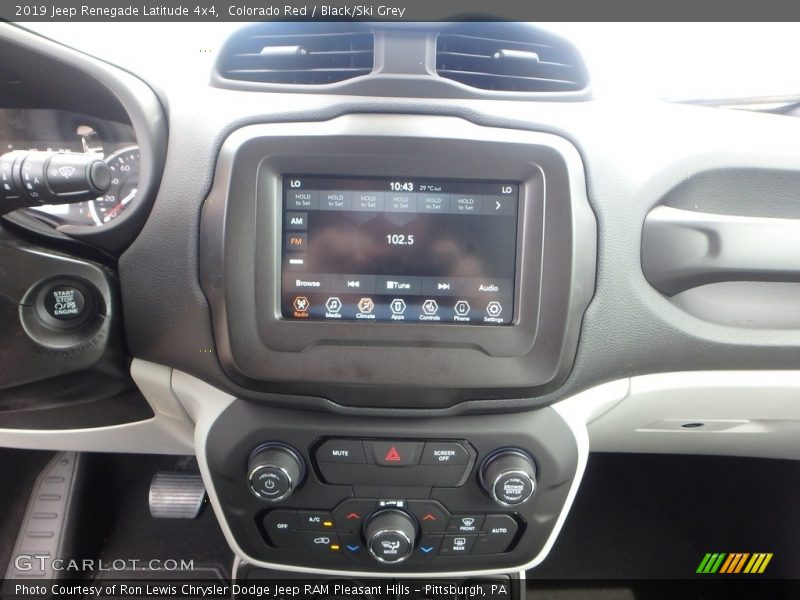 Colorado Red / Black/Ski Grey 2019 Jeep Renegade Latitude 4x4