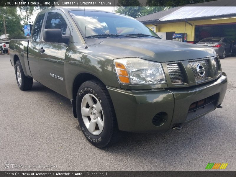 Canteen / Graphite/Titanium 2005 Nissan Titan XE King Cab