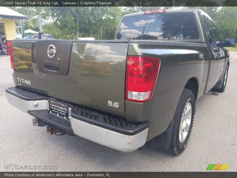 Canteen / Graphite/Titanium 2005 Nissan Titan XE King Cab