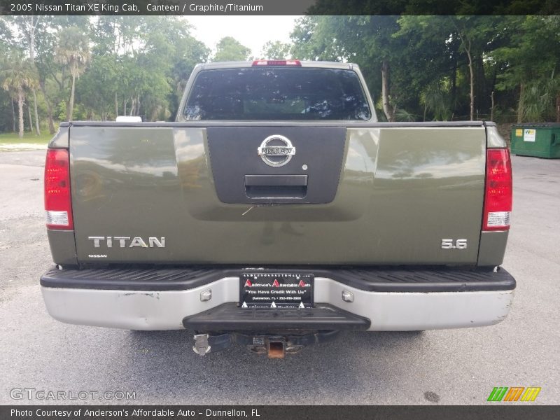 Canteen / Graphite/Titanium 2005 Nissan Titan XE King Cab