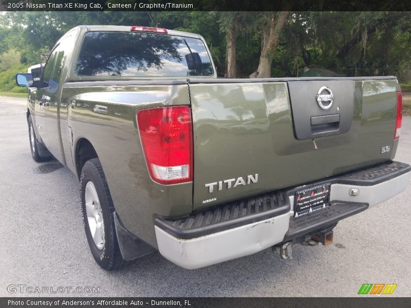 Canteen / Graphite/Titanium 2005 Nissan Titan XE King Cab