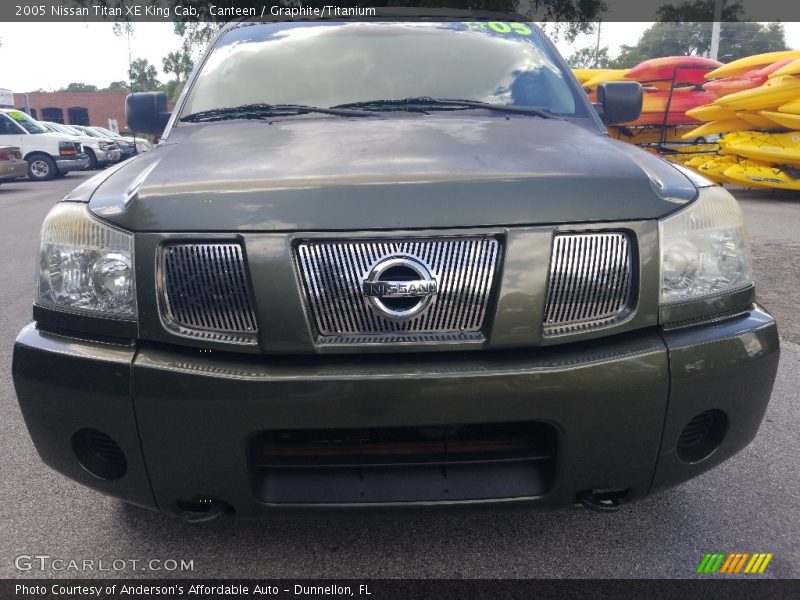 Canteen / Graphite/Titanium 2005 Nissan Titan XE King Cab