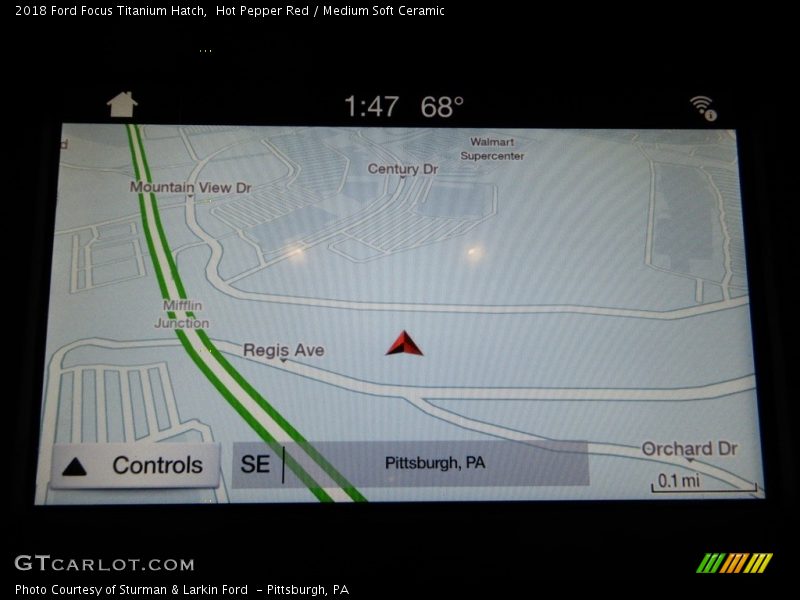 Hot Pepper Red / Medium Soft Ceramic 2018 Ford Focus Titanium Hatch