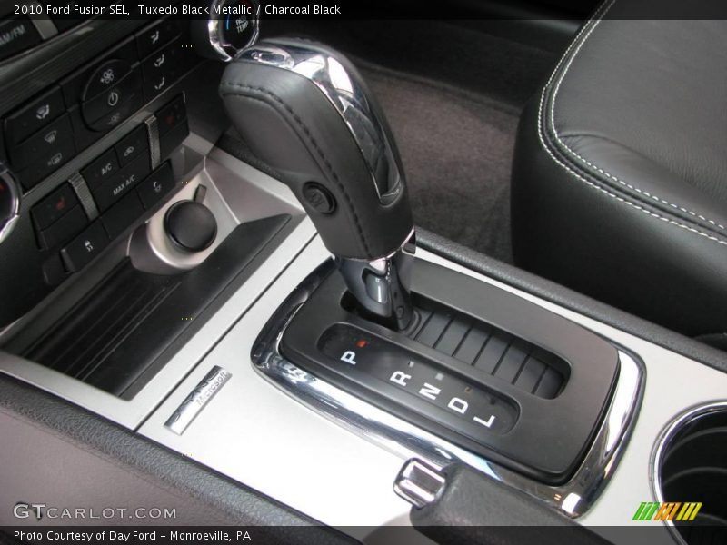 Tuxedo Black Metallic / Charcoal Black 2010 Ford Fusion SEL