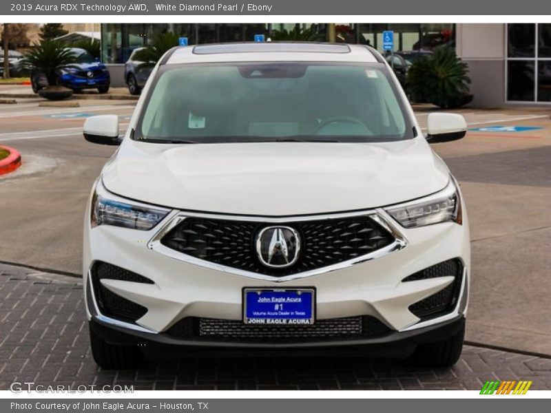 White Diamond Pearl / Ebony 2019 Acura RDX Technology AWD