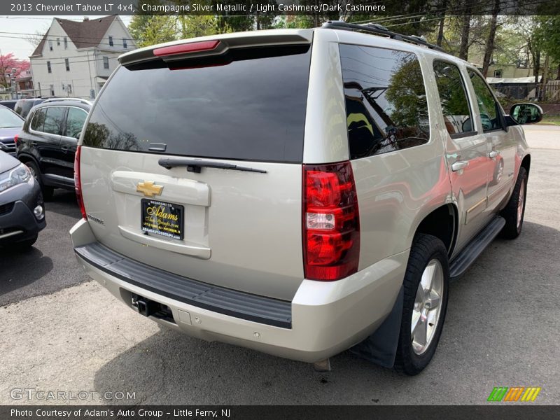Champagne Silver Metallic / Light Cashmere/Dark Cashmere 2013 Chevrolet Tahoe LT 4x4