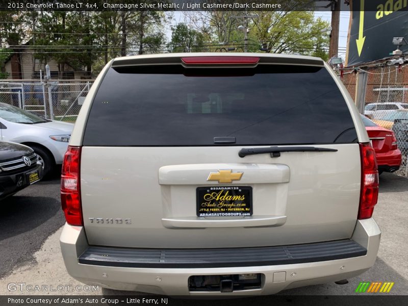 Champagne Silver Metallic / Light Cashmere/Dark Cashmere 2013 Chevrolet Tahoe LT 4x4