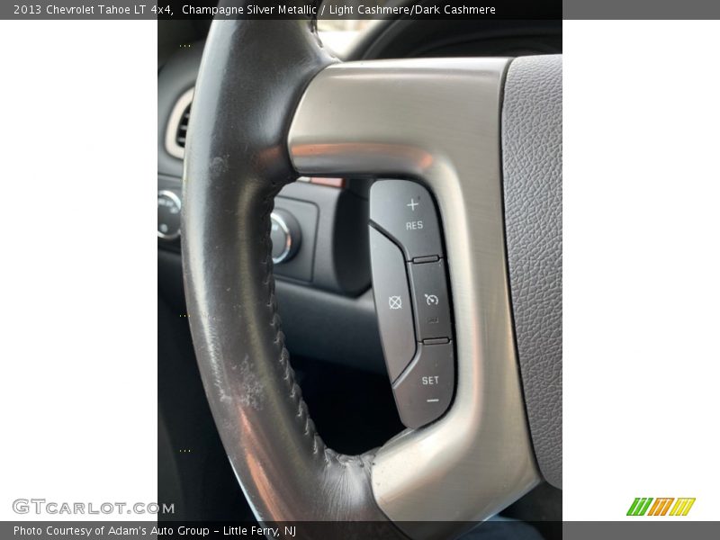 Champagne Silver Metallic / Light Cashmere/Dark Cashmere 2013 Chevrolet Tahoe LT 4x4