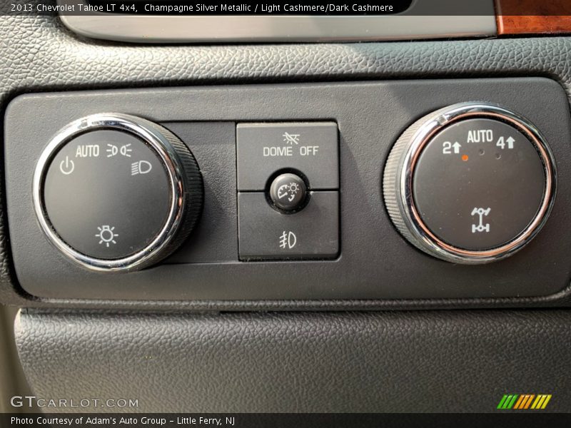 Champagne Silver Metallic / Light Cashmere/Dark Cashmere 2013 Chevrolet Tahoe LT 4x4