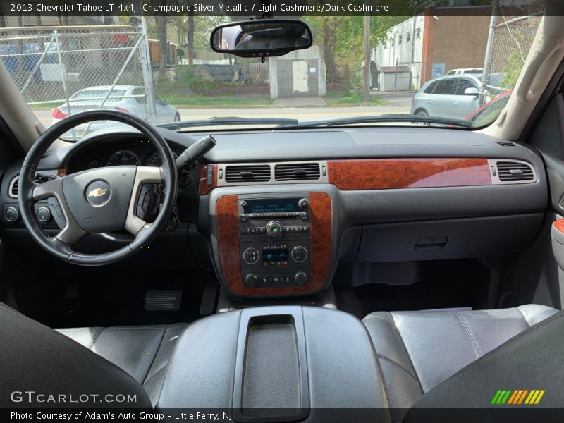 Champagne Silver Metallic / Light Cashmere/Dark Cashmere 2013 Chevrolet Tahoe LT 4x4