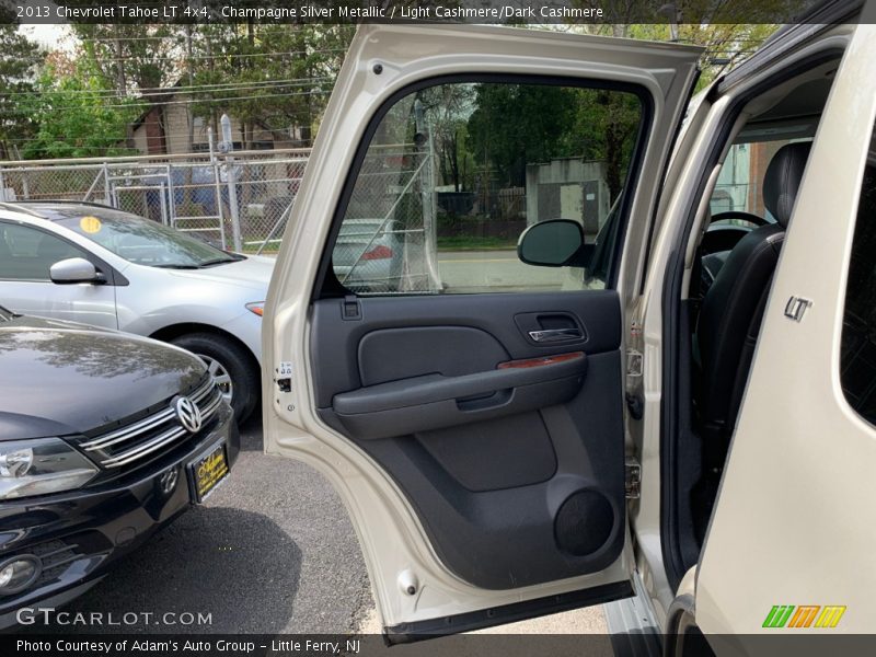 Champagne Silver Metallic / Light Cashmere/Dark Cashmere 2013 Chevrolet Tahoe LT 4x4