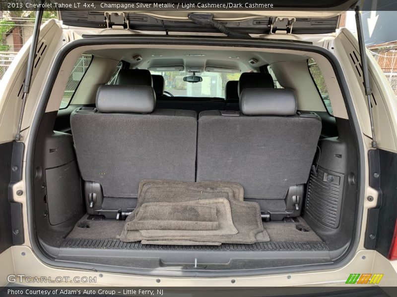 Champagne Silver Metallic / Light Cashmere/Dark Cashmere 2013 Chevrolet Tahoe LT 4x4