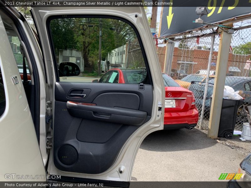 Champagne Silver Metallic / Light Cashmere/Dark Cashmere 2013 Chevrolet Tahoe LT 4x4