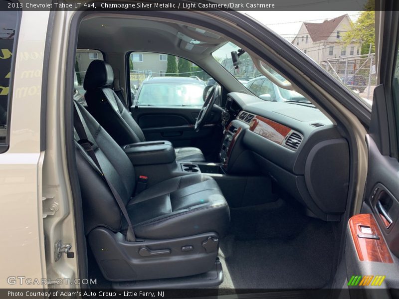 Champagne Silver Metallic / Light Cashmere/Dark Cashmere 2013 Chevrolet Tahoe LT 4x4