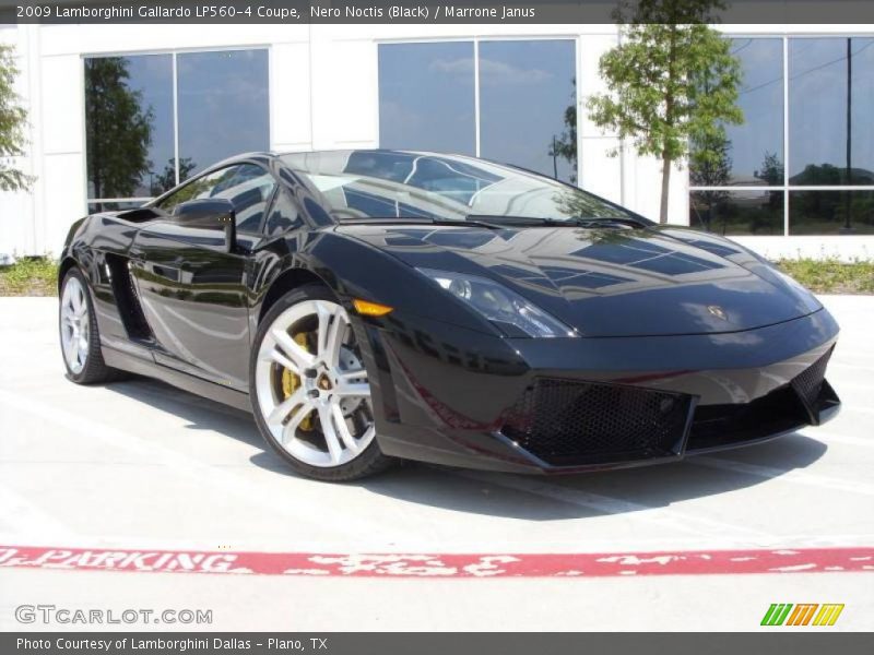 Nero Noctis (Black) / Marrone Janus 2009 Lamborghini Gallardo LP560-4 Coupe