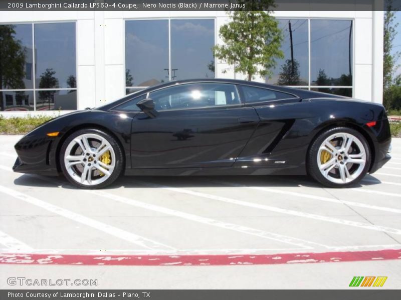 Nero Noctis (Black) / Marrone Janus 2009 Lamborghini Gallardo LP560-4 Coupe