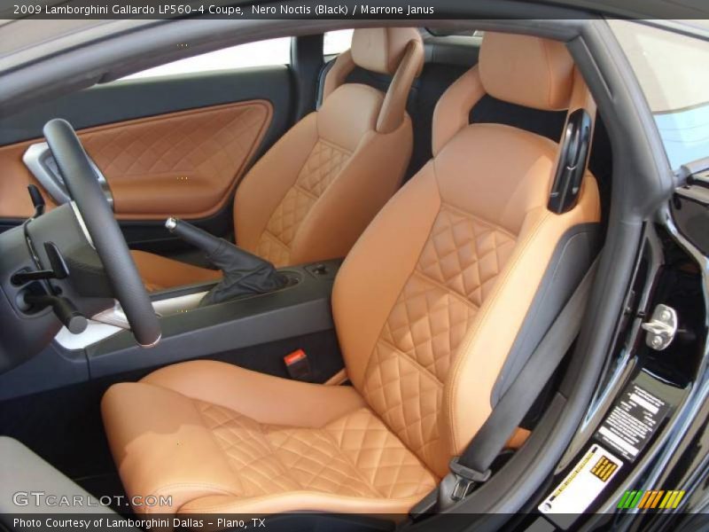  2009 Gallardo LP560-4 Coupe Marrone Janus Interior