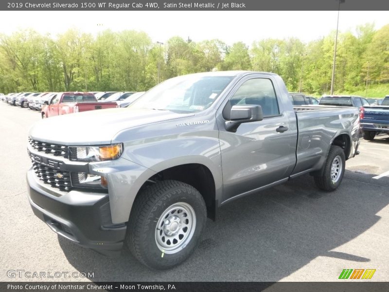 2019 Silverado 1500 WT Regular Cab 4WD Satin Steel Metallic