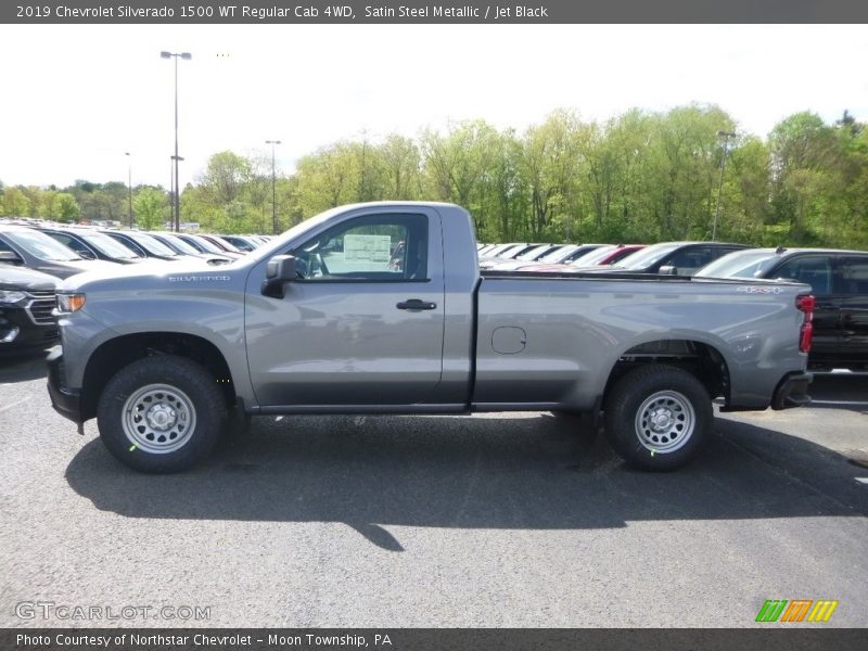  2019 Silverado 1500 WT Regular Cab 4WD Satin Steel Metallic