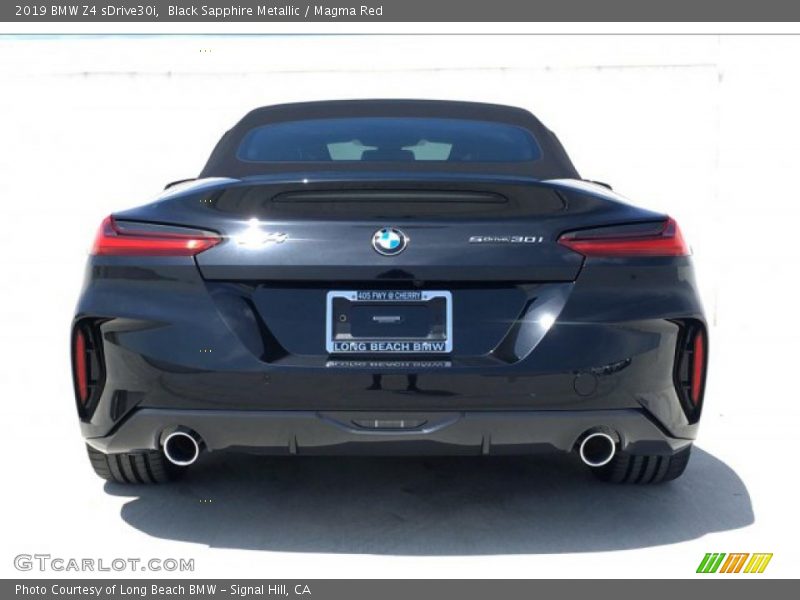 Black Sapphire Metallic / Magma Red 2019 BMW Z4 sDrive30i