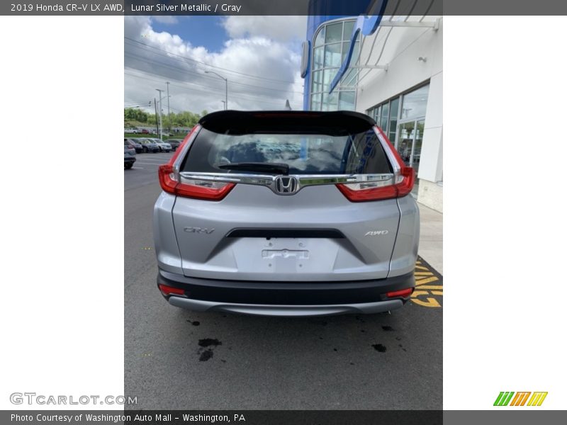 Lunar Silver Metallic / Gray 2019 Honda CR-V LX AWD