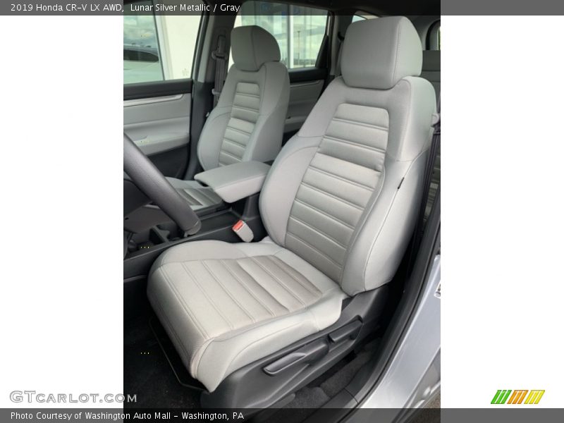 Lunar Silver Metallic / Gray 2019 Honda CR-V LX AWD