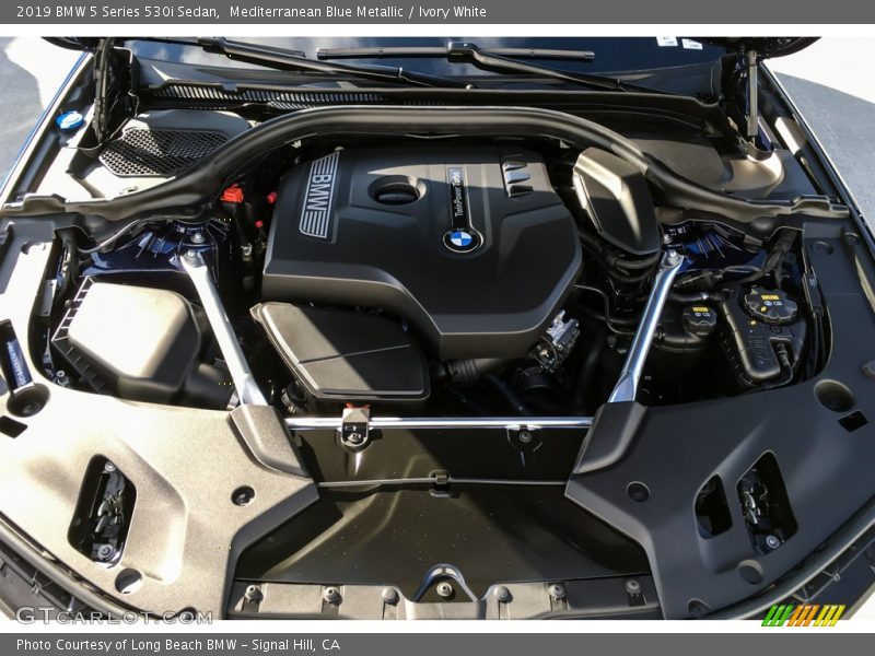  2019 5 Series 530i Sedan Engine - 2.0 Liter DI TwinPower Turbocharged DOHC 16-Valve VVT 4 Cylinder