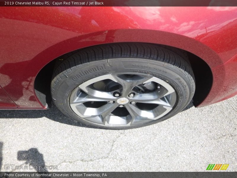 Cajun Red Tintcoat / Jet Black 2019 Chevrolet Malibu RS