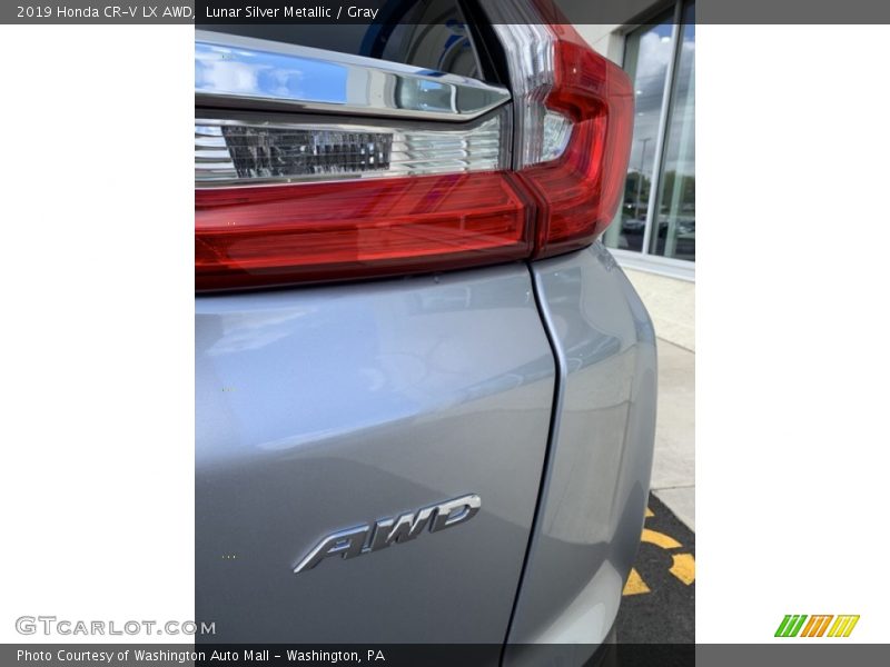 Lunar Silver Metallic / Gray 2019 Honda CR-V LX AWD