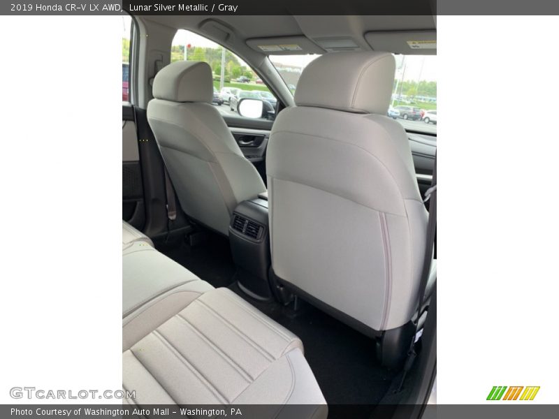 Lunar Silver Metallic / Gray 2019 Honda CR-V LX AWD