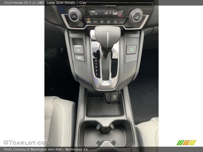 Lunar Silver Metallic / Gray 2019 Honda CR-V LX AWD