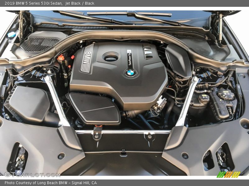 Jet Black / Black 2019 BMW 5 Series 530i Sedan