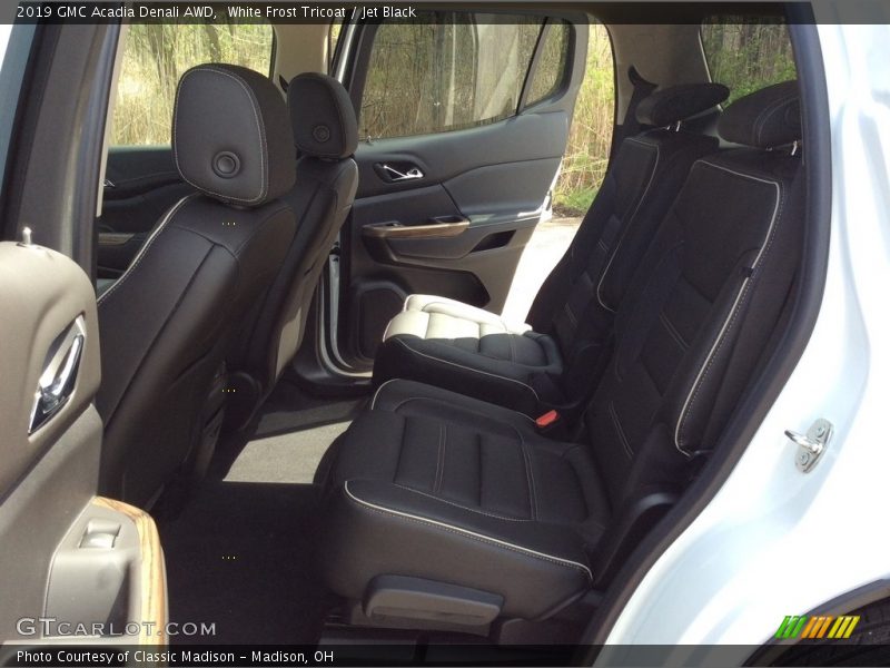 White Frost Tricoat / Jet Black 2019 GMC Acadia Denali AWD
