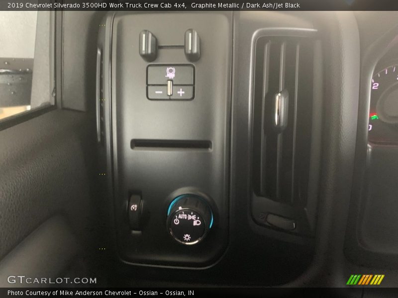 Graphite Metallic / Dark Ash/Jet Black 2019 Chevrolet Silverado 3500HD Work Truck Crew Cab 4x4