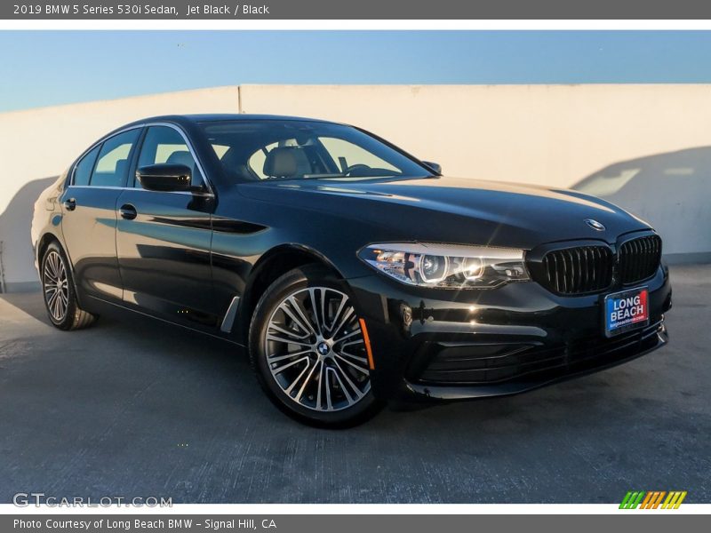 Jet Black / Black 2019 BMW 5 Series 530i Sedan