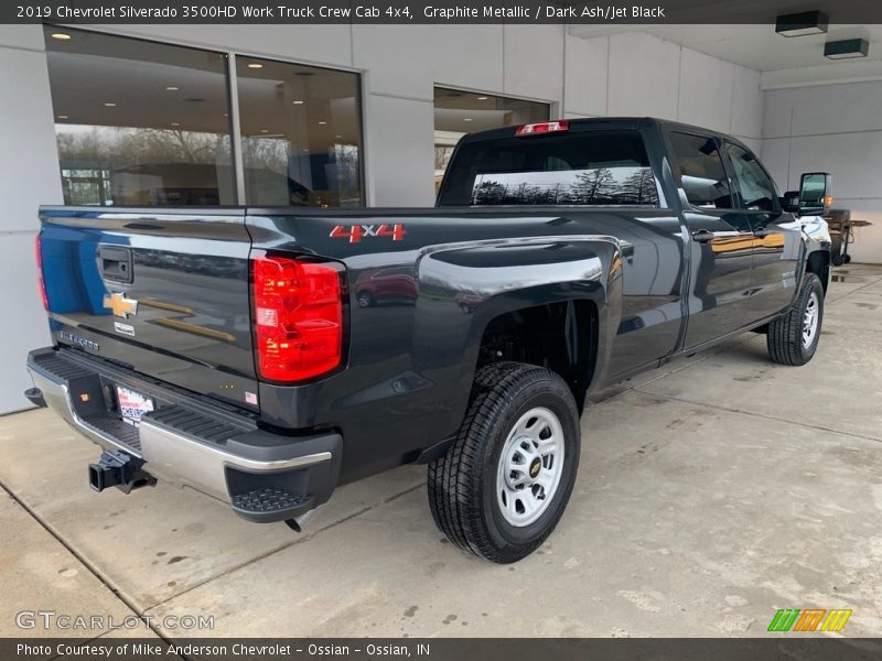 Graphite Metallic / Dark Ash/Jet Black 2019 Chevrolet Silverado 3500HD Work Truck Crew Cab 4x4