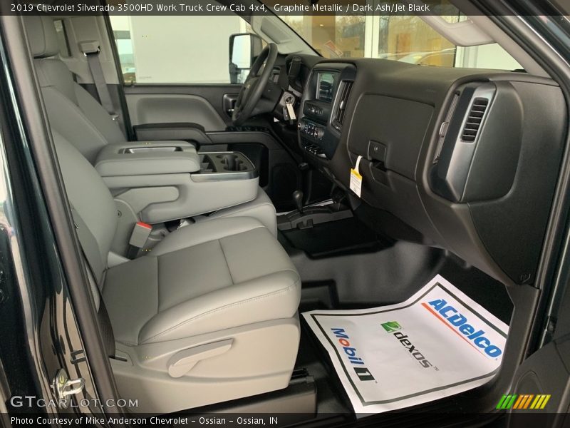 Graphite Metallic / Dark Ash/Jet Black 2019 Chevrolet Silverado 3500HD Work Truck Crew Cab 4x4