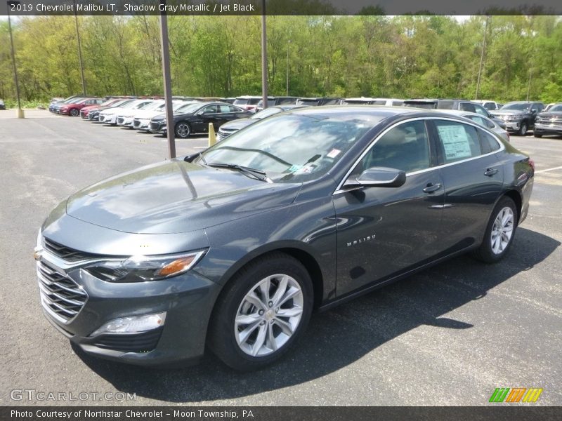 Shadow Gray Metallic / Jet Black 2019 Chevrolet Malibu LT