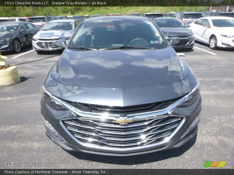 Shadow Gray Metallic / Jet Black 2019 Chevrolet Malibu LT