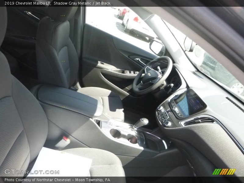 Shadow Gray Metallic / Jet Black 2019 Chevrolet Malibu LT