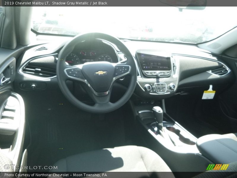 Shadow Gray Metallic / Jet Black 2019 Chevrolet Malibu LT
