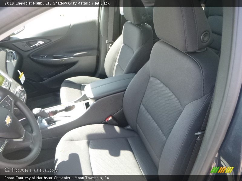 Shadow Gray Metallic / Jet Black 2019 Chevrolet Malibu LT