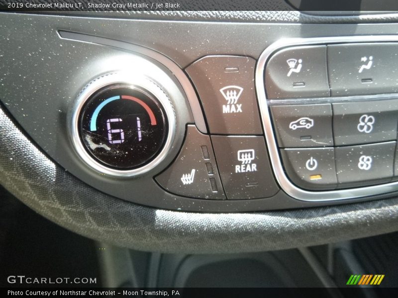 Shadow Gray Metallic / Jet Black 2019 Chevrolet Malibu LT