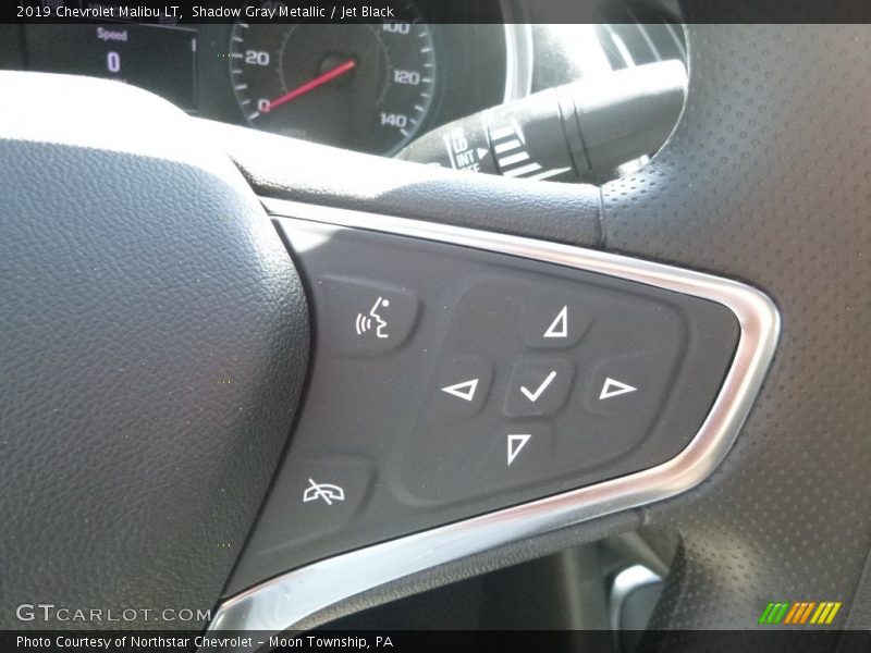 Shadow Gray Metallic / Jet Black 2019 Chevrolet Malibu LT