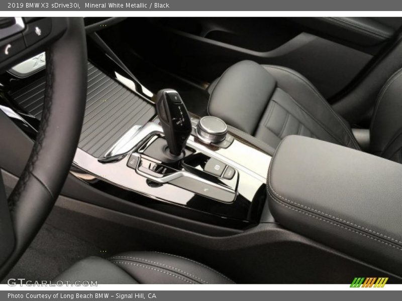 Mineral White Metallic / Black 2019 BMW X3 sDrive30i
