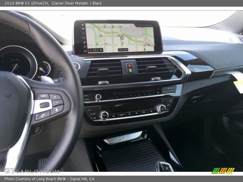 Glacier Silver Metallic / Black 2019 BMW X3 xDrive30i