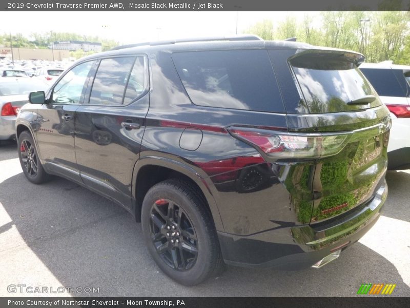Mosaic Black Metallic / Jet Black 2019 Chevrolet Traverse Premier AWD