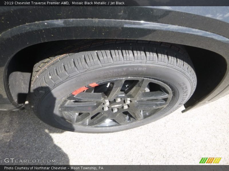 Mosaic Black Metallic / Jet Black 2019 Chevrolet Traverse Premier AWD